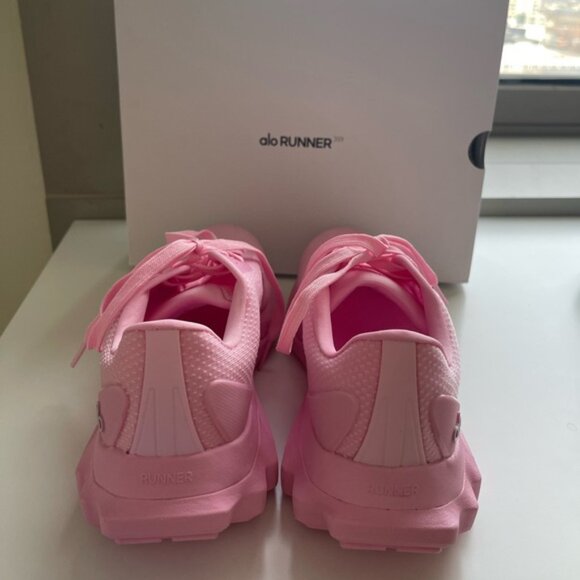 Alo Yoga Runner Pink Athletic Shoes - Picture 2 of 7